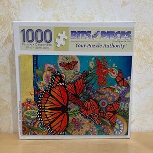 Bits and Pieces Monarch Madness - 1,000 Piece Puzzles